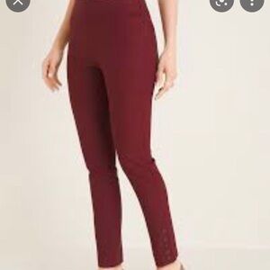 Chico's So Slimming Jegging Trousers Red